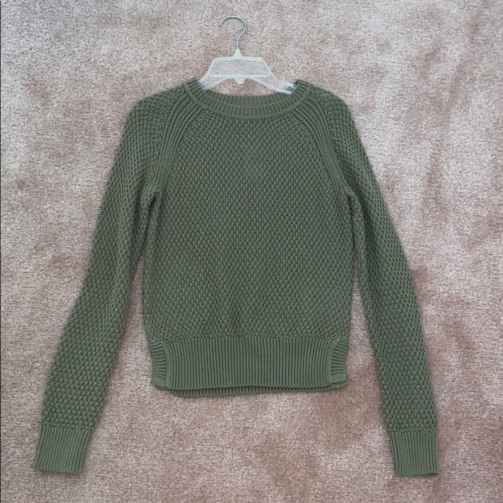 Green sweater